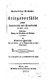 book Merkwürdige Geschichte der Kriegsvorfälle zwischen Österreich, Russland, Preussen, Spanien und Frankreich in den Jahren 1812, 1813, 1814