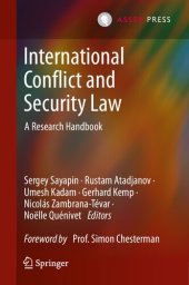 book International Conflict and Security Law: A Research Handbook