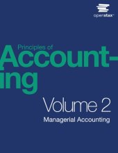 book Principles of Accounting, Volume 2: Managerial Accounting