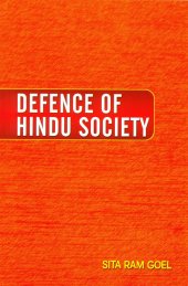 book Defence of Hindu society [Hardcover] [Nov 01, 1994] Goel, Sita Ram