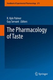 book The Pharmacology of Taste