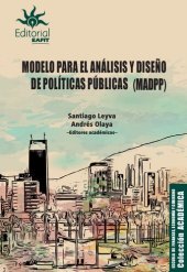 book Modelo para el análisis y diseño de políticas públicas (MADPP)