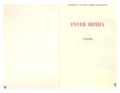 book Enver Hoxha. Vepra