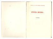 book Enver Hoxha. Vepra