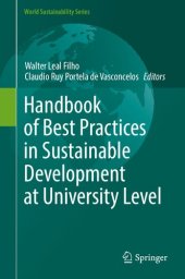 book Handbook of Best Practices in Sustainable Development at University Level