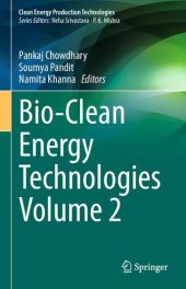 book Bio-Clean Energy Technologies, Volume 2