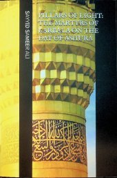 book Pillars of Light - The Martyrs of Karbala on the Day of Ashura