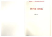 book Enver Hoxha. Vepra