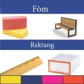 book Fòm rektang