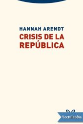 book Crisis de la República