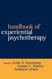 book Handbook of Experiential Psychotherapy