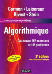 book Algorithmique: cours avec 957 exercices et 158 problèmes