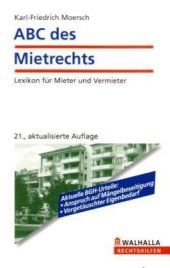 book ABC des Mietrechts: Lexikon für Mieter und Vermieter