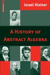 book A History of Abstract Algebra