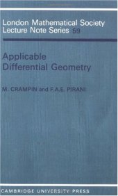 book Applicable Differential Geometry 