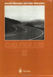 book Calculus III: v. 3 