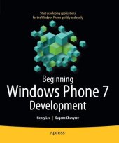 book Beginning Windows Phone 7 Development 