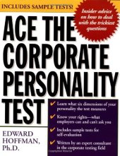 book Ace the corporate personality test