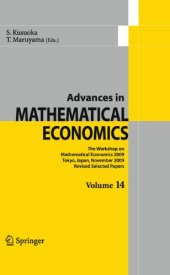 book Advances in Mathematical Economics