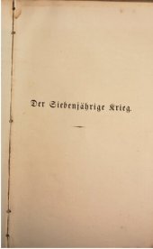 book Der Siebenjährige Krieg / Aus den Staatsarchiven bearbeitet