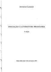 book Iniciação à literatura brasileira