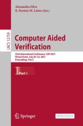 book Computer Aided Verification. 33rd International Conference, CAV 2021 Virtual Event, July 20–23, 2021 Proceedings