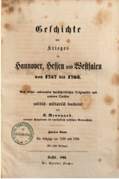 book Die Feldzüge von 1759 und 1760