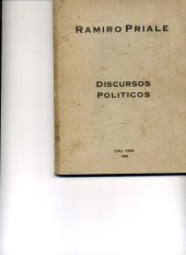 book Ramiro Prialé. Discursos políticos