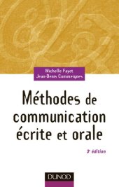 book Méthodes de communication écrite et orale