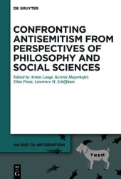 book Confronting Antisemitism from Perspectives of Philosophy and Social Sciences