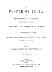 book The People of India