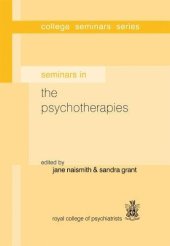 book Seminars in the Psychotherapies (College Seminars Series)