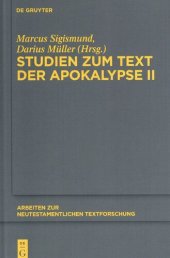 book Studien zum Text der Apokalypse II