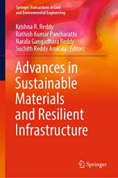 book Advances in Sustainable Materials and Resilient Infrastructure