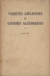 book Variétés abéliennes et courbes algébriques