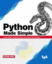 book Python Made Simple: Learn Python programming in easy steps with examples