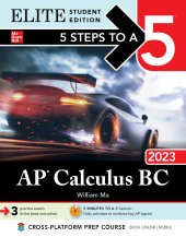 book 5 Steps to a 5: AP Calculus BC 2023 Elite Student Edition