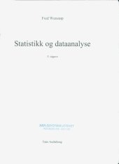 book Statistikk og dataanalyse