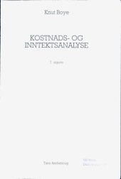 book Kostnads- og inntektsanalyse