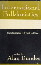 book International Folkloristics: Classic Contributions by the Founders of Folklore