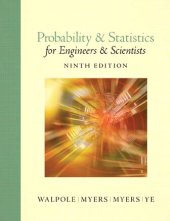 book Probability and Statistics for Engineers and Scientists (9th Edition)