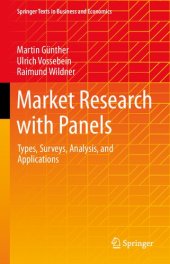 book Market Research with Panels: Types, Surveys, Analysis, and Applications