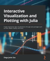 book Interactive Visualization and Plotting with Julia: Create impressive data visualizations through Julia packages such as Plots, Makie, Gadfly, and more