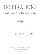 book Inspirations: Meditations from The Artist's Way