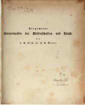 book Allgemeine Encyclopädie der Wissenschaften und Künste in alphabetischer Folge / Clearfield bis Comum