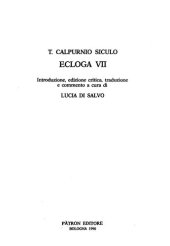 book T. Calpurnio Siculo, Ecloga VII