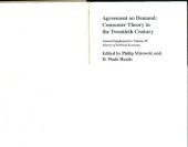 book Agreement on demand : consumer theory in the twentieth century (-partial uploaded-)