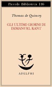 book Gli ultimi giorni di Immanuel Kant