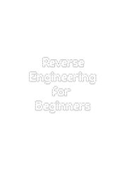 book Reverse Engineering for Beginners