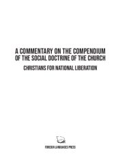 book A Commentary on the Compendium of the Social Doctrine of the Church